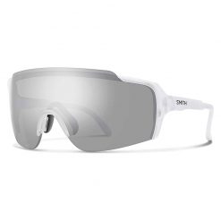 Occhiali Smith Flywheel Bianco Grigio